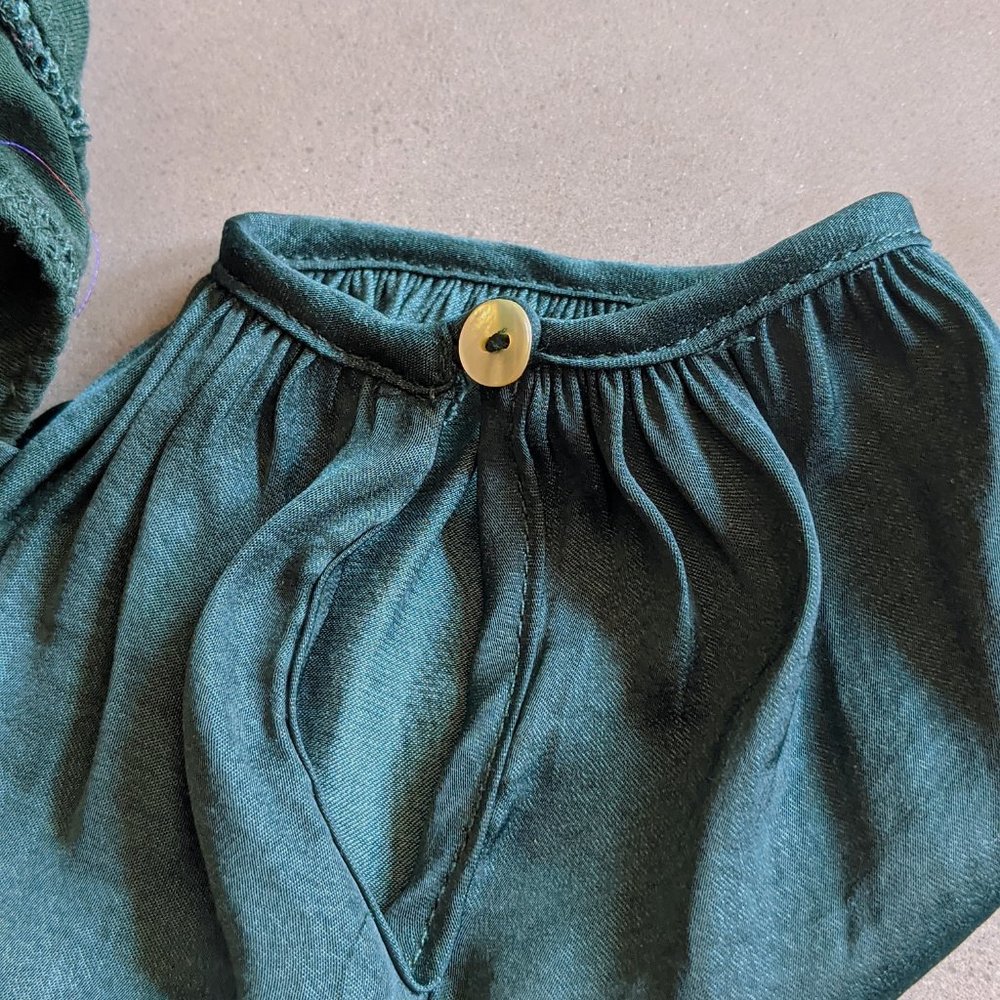 ✨5/$15✨ Free People Dark Green Bodysuit - Picture 6 of 6